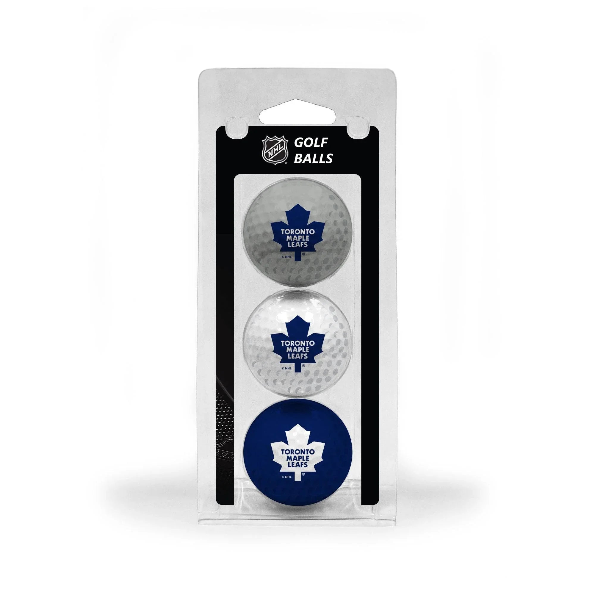 Toronto Maple Leafs 3 Golf Ball Pack - 757 Sports Collectibles