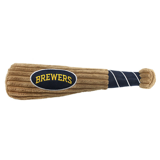 Milwaukee Brewers Plush Bat Toy by Pets First