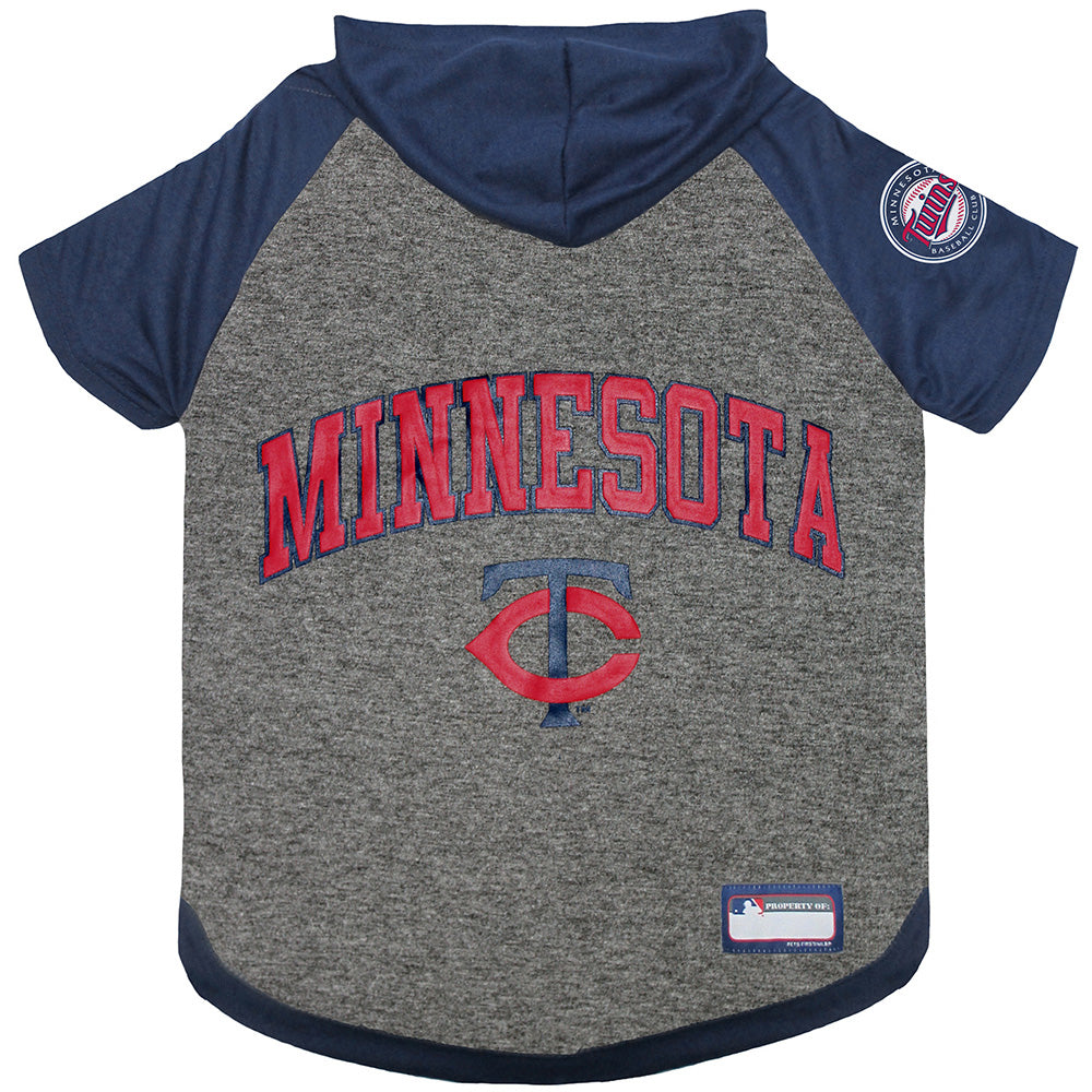 Minnesota Twins Hoody Dog Tee by Pets First