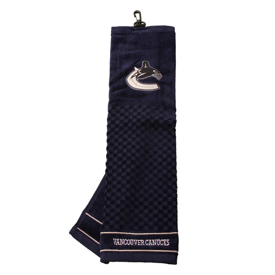 Vancouver Canucks Embroidered Golf Towel - 757 Sports Collectibles