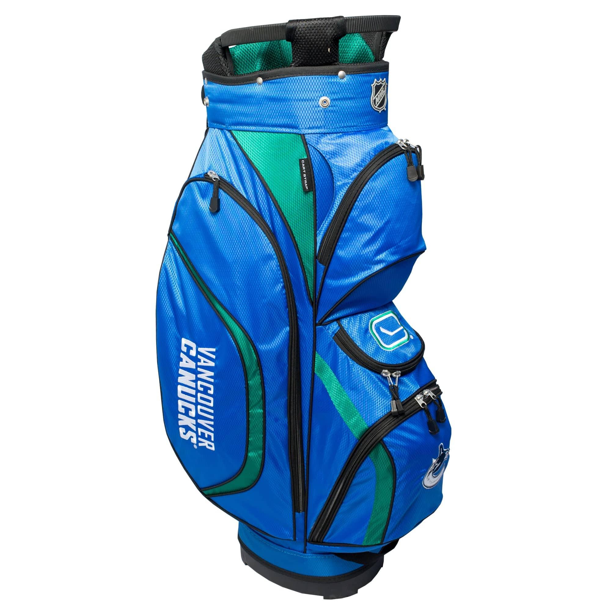 Vancouver Canucks Clubhouse Golf Cart Bag - 757 Sports Collectibles