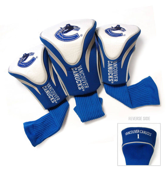 Vancouver Canucks 3 Pack Contour Head Covers - 757 Sports Collectibles