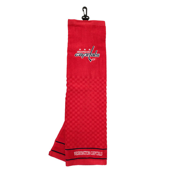Washington Capitals Embroidered Golf Towel - 757 Sports Collectibles