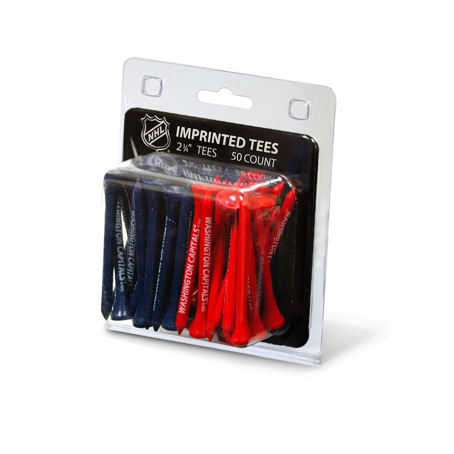 Washington Capitals Pack Of 50 Golf Tees - 757 Sports Collectibles