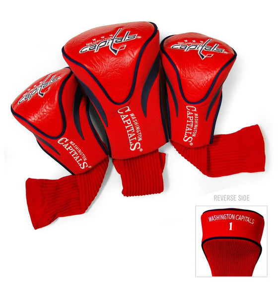 Washington Capitals 3 Pack Contour Head Covers - 757 Sports Collectibles