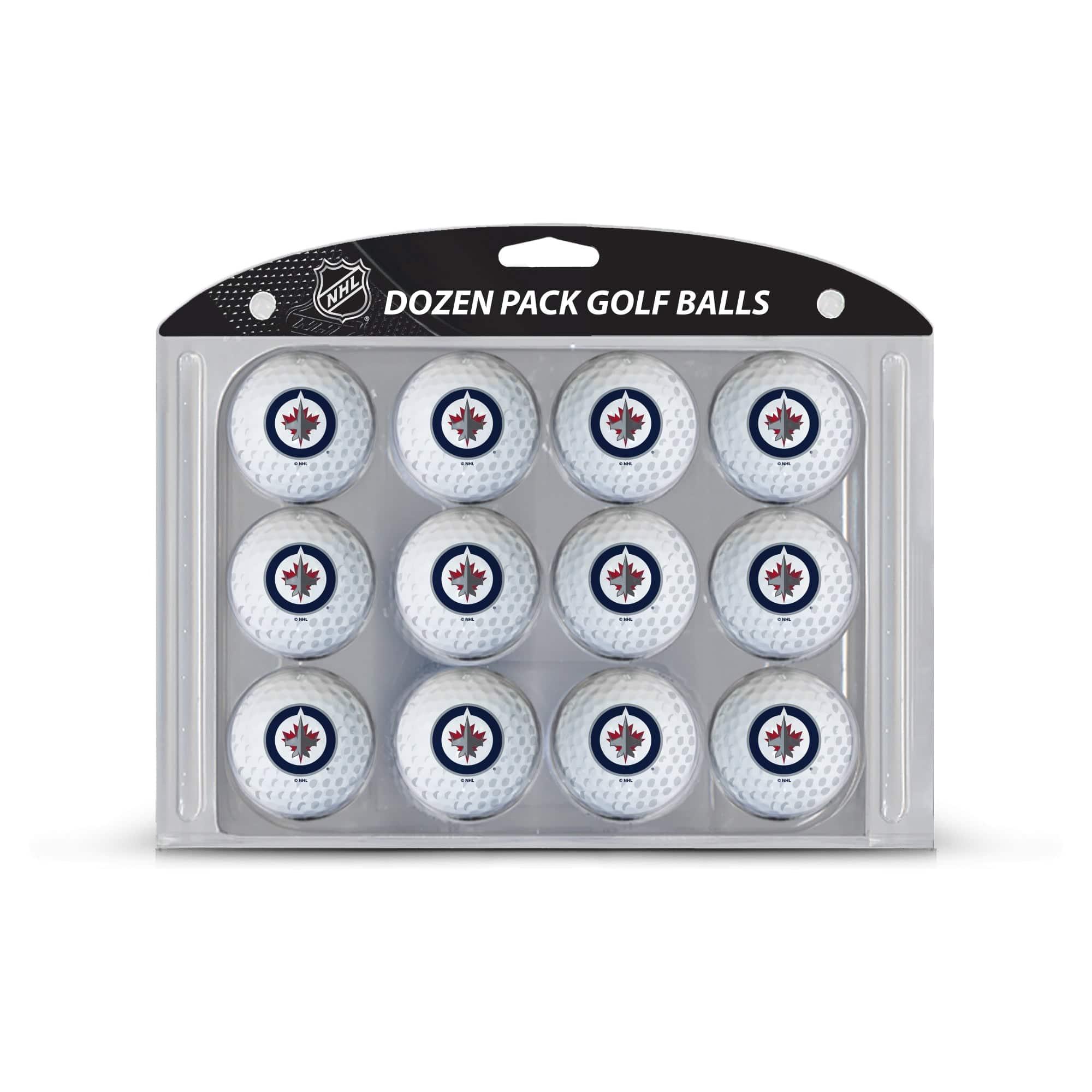 Winnipeg Jets Golf Balls, 12 Pack - 757 Sports Collectibles