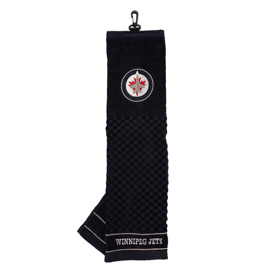 Winnipeg Jets Embroidered Golf Towel - 757 Sports Collectibles
