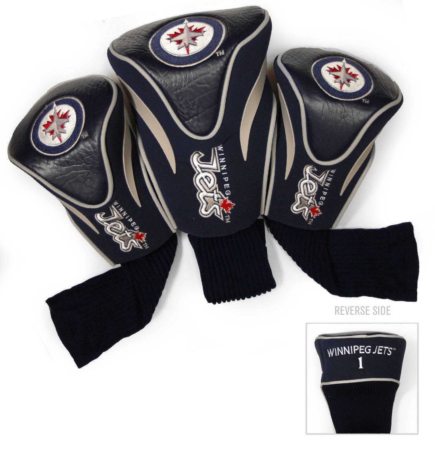 Winnipeg Jets 3 Pack Contour Head Covers - 757 Sports Collectibles