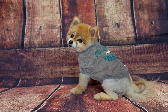 Philadelphia Eagles Dog Tee Shirt by Pets First - 757 Sports Collectibles