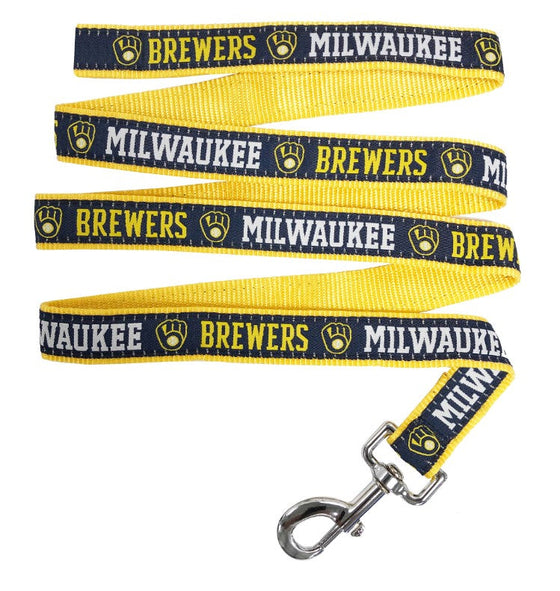 Milwaukee Brewers Leash Pets First