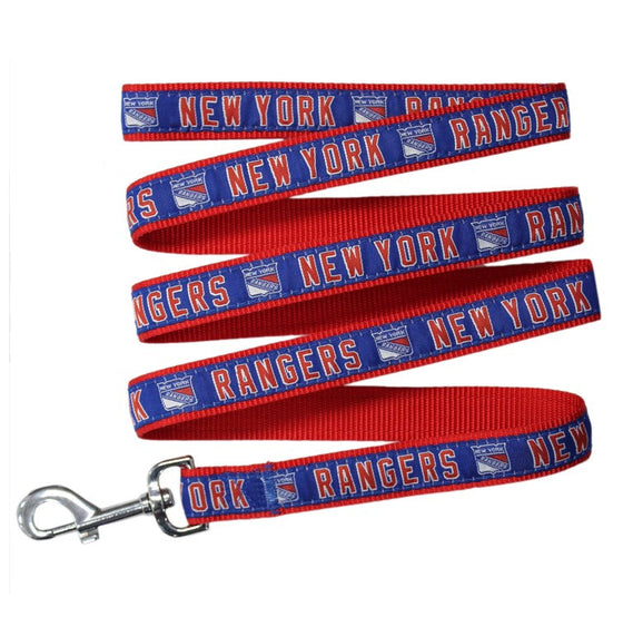 New York Rangers Leash Pets First