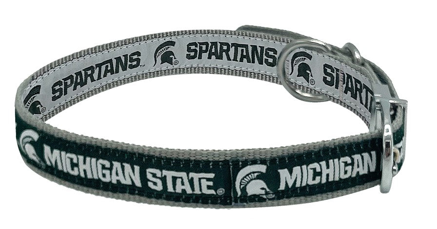 Michigan State Reversible Collar Pets First