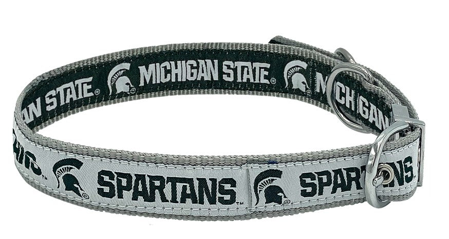 Michigan State Reversible Collar Pets First - 757 Sports Collectibles