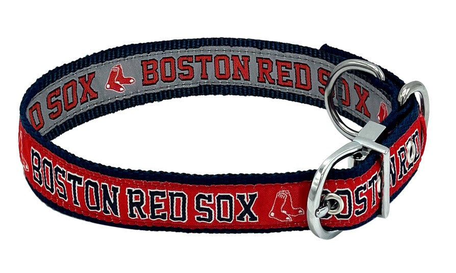 Boston Red Sox Reversible Collar Pets First