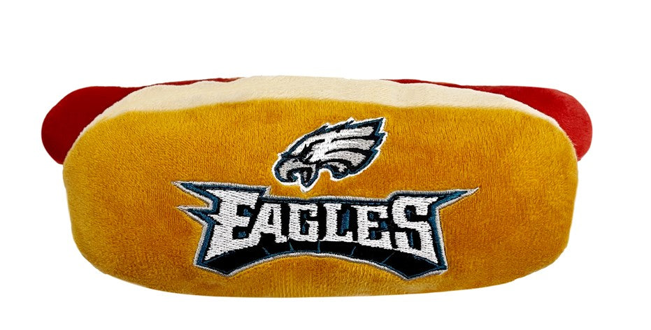 Philadelphia Eagles Hot Dog Toy Pets First