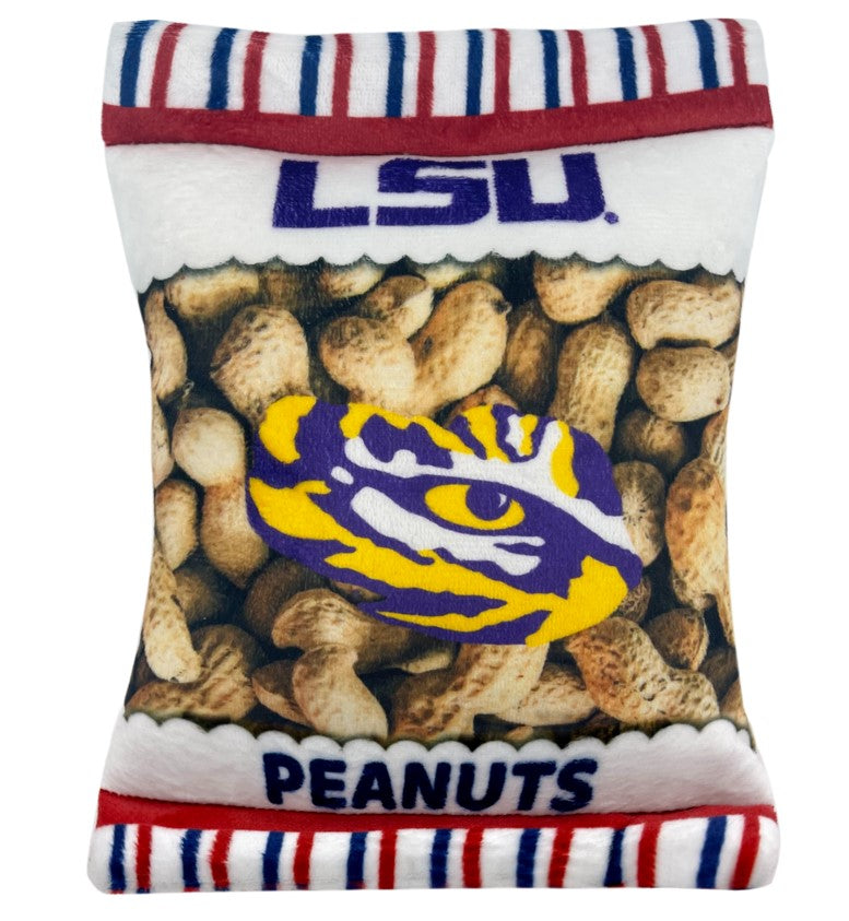 LSU Peanut Bag Toy Pets First