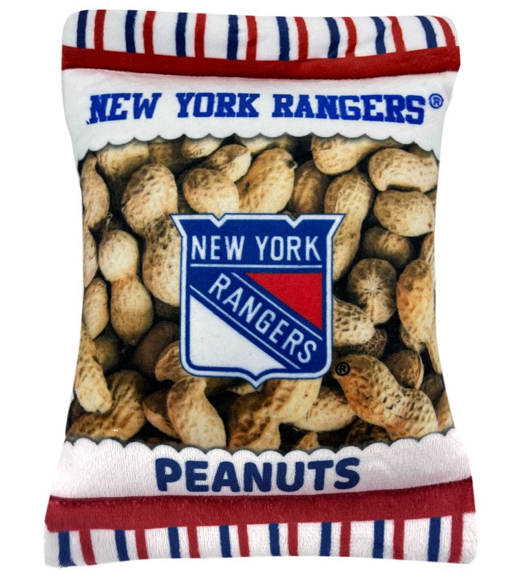 New York Rangers Peanut Bag Toy Pets First