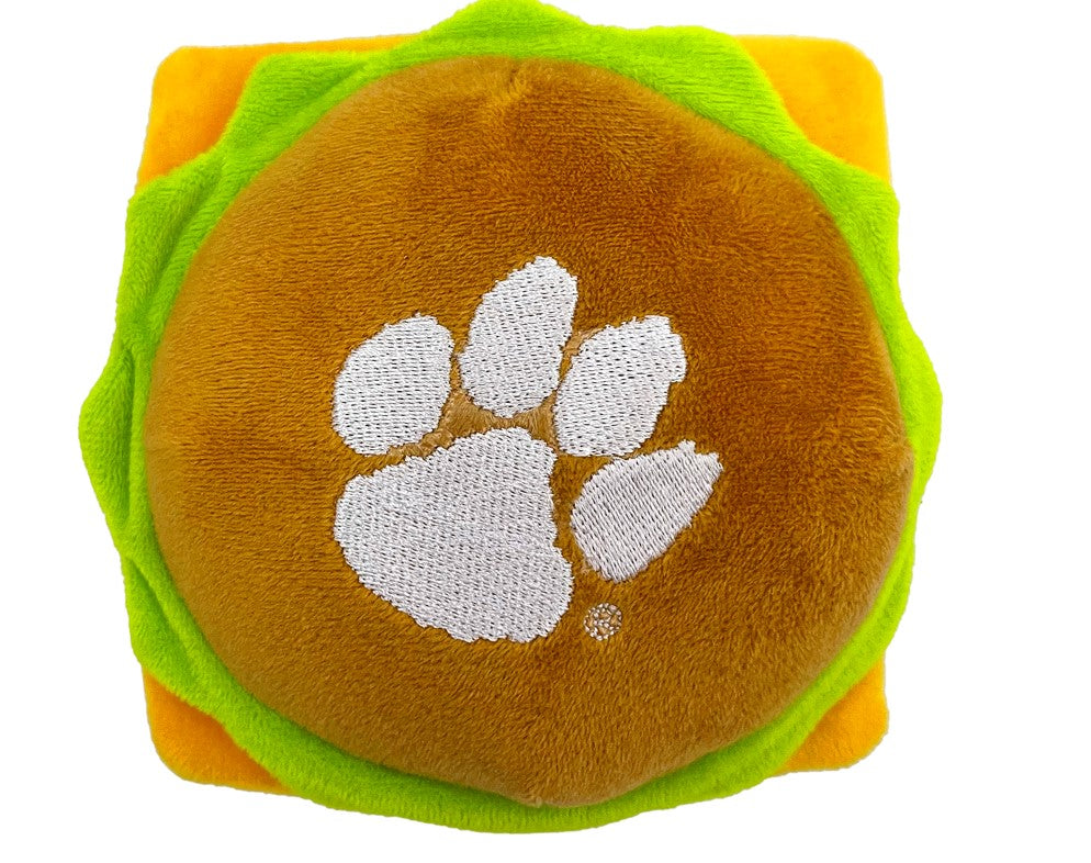 Clemson Hamburger Toy Pets First