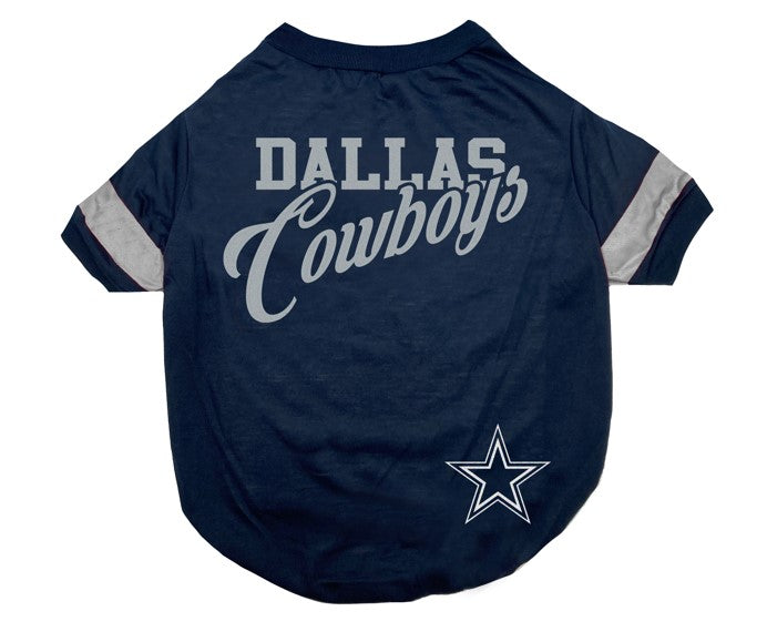 Dallas Cowboys Stripe Tee Pets First