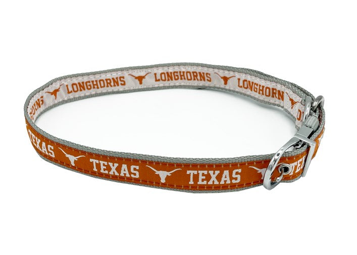 Texas Longhorns Reversible Collar Pets First