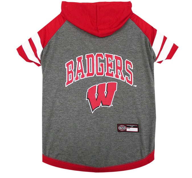 Wisconsin Hoodie Tee Shirt Pets First