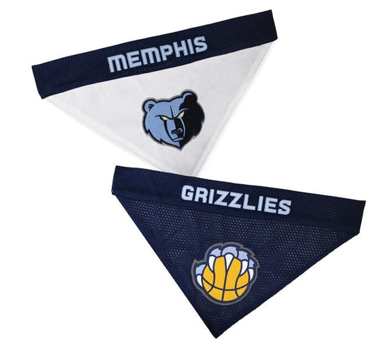 Memphis Grizzlies Reversible Bandana Pets First