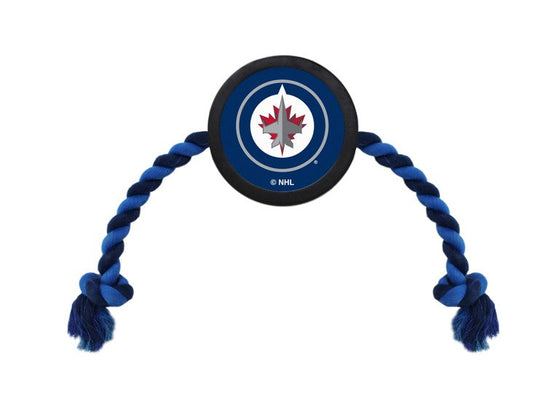 Winnipeg Jets Hockey Puck Toy Pets First
