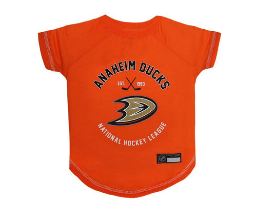 Anaheim Ducks Tee Shirt Pets First