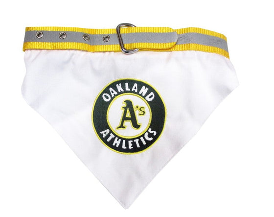 Oakland Athletics Collar Bandana Pets First