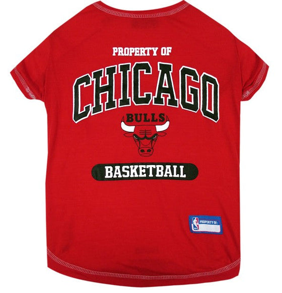 Chicago Bulls Tee Shirt Pets First