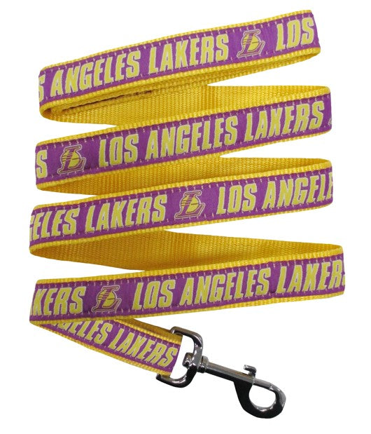 Los Angeles Lakers Leash Pets First