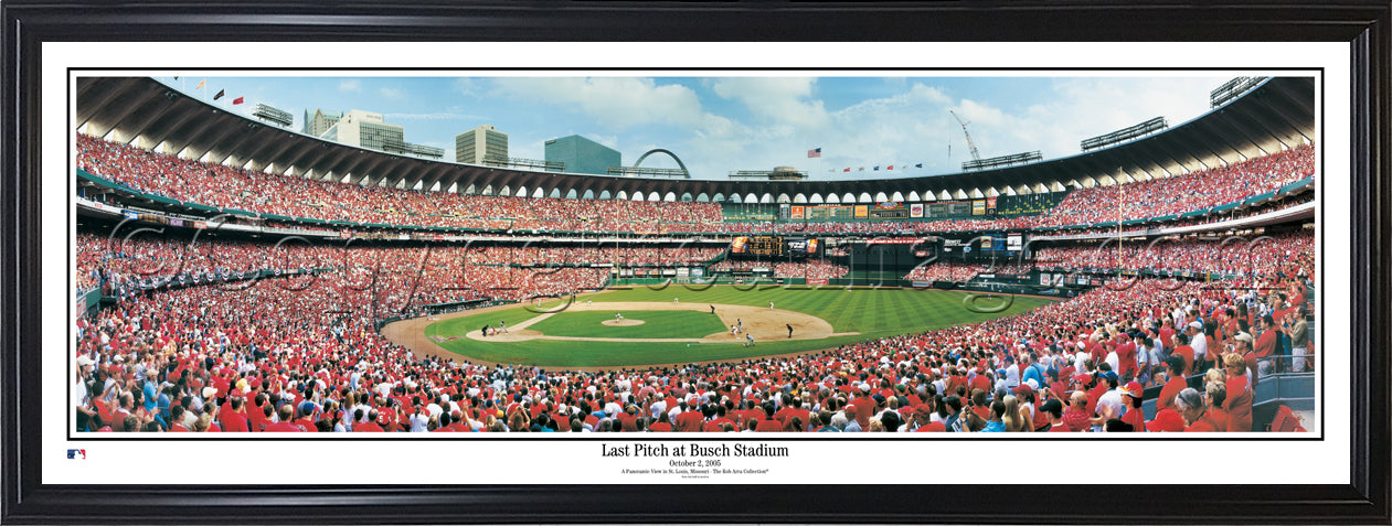 MO-181 Cardinals Last Pitch at Busch - 757 Sports Collectibles