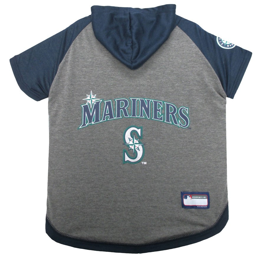 Seattle Mariners Hoodie Tee Shirt Pets First