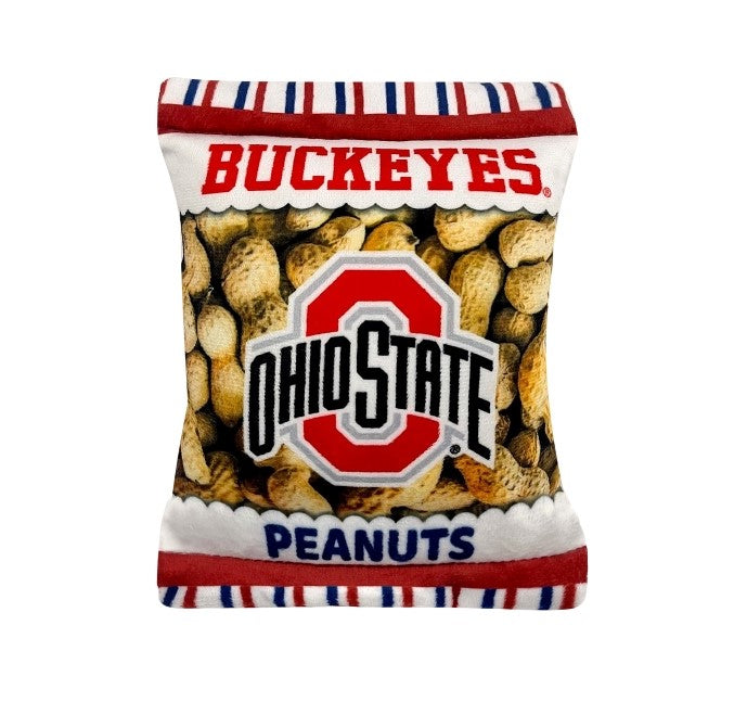 Ohio State Peanut Bag Toy Pets First