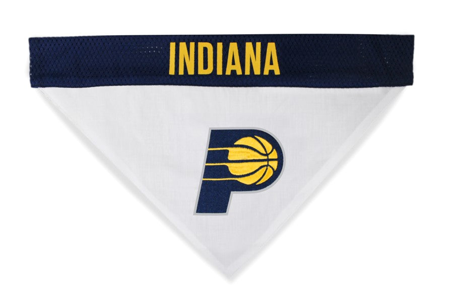 Indiana Pacers Reversible Bandana Pets First - 757 Sports Collectibles