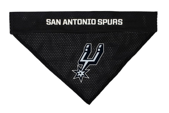 San Antonio Spurs Reversible Bandana Pets First - 757 Sports Collectibles