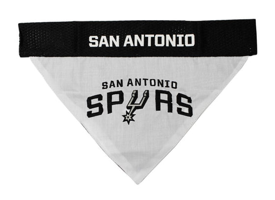 San Antonio Spurs Reversible Bandana Pets First - 757 Sports Collectibles