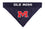 Ole Miss Reversible Bandana Pets First - 757 Sports Collectibles