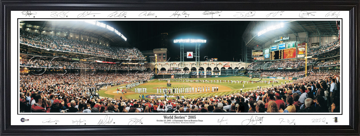TX-184 Astros 2005 World Series with signatures - 757 Sports Collectibles