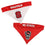 NC State Reversible Bandana Pets First