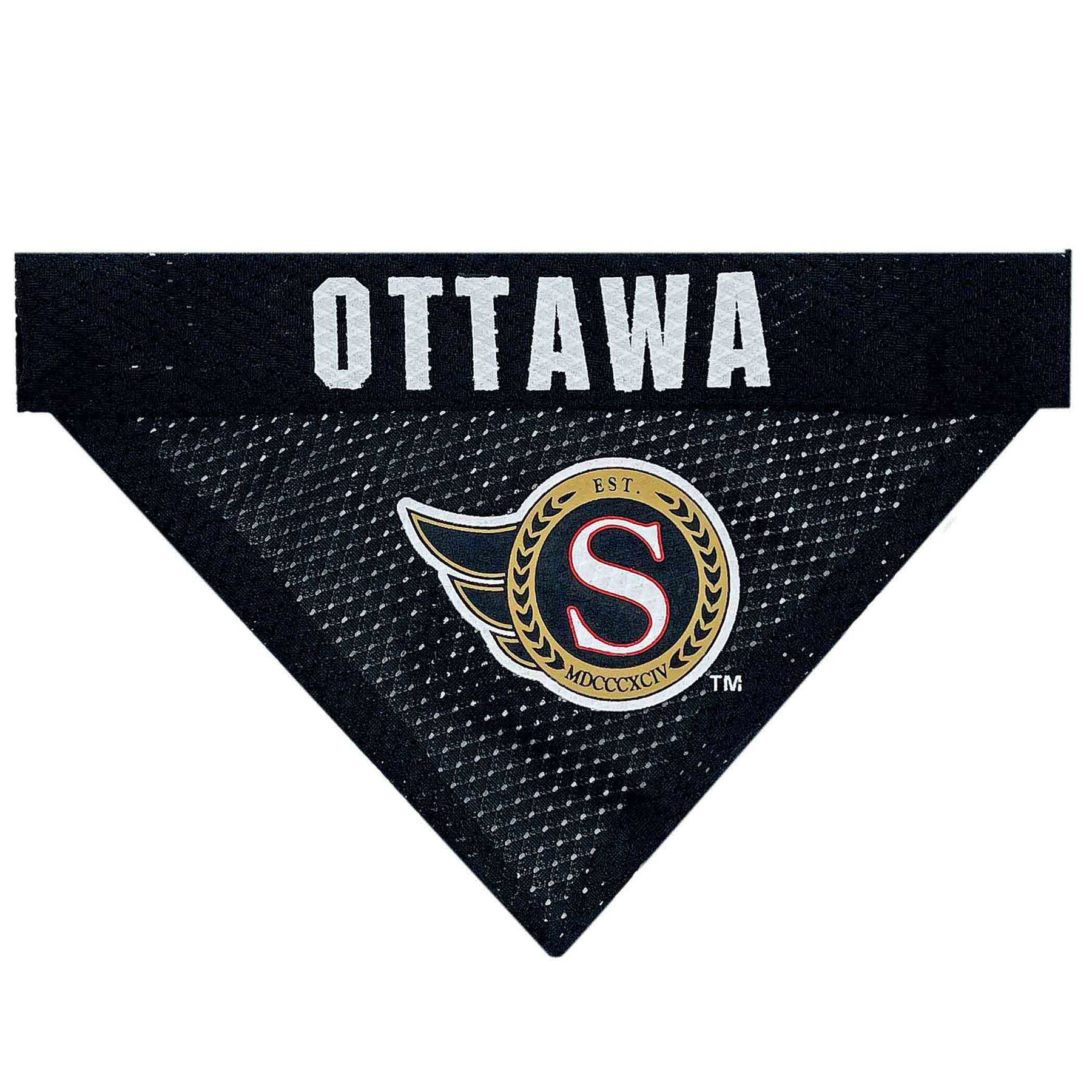 Ottawa Senators Reversible Bandana Pets First - 757 Sports Collectibles