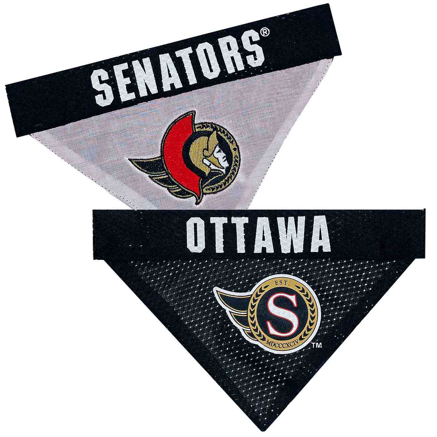 Ottawa Senators Reversible Bandana Pets First