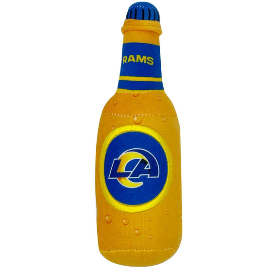Los Angeles Rams Beer Bottle Toy by Pets First