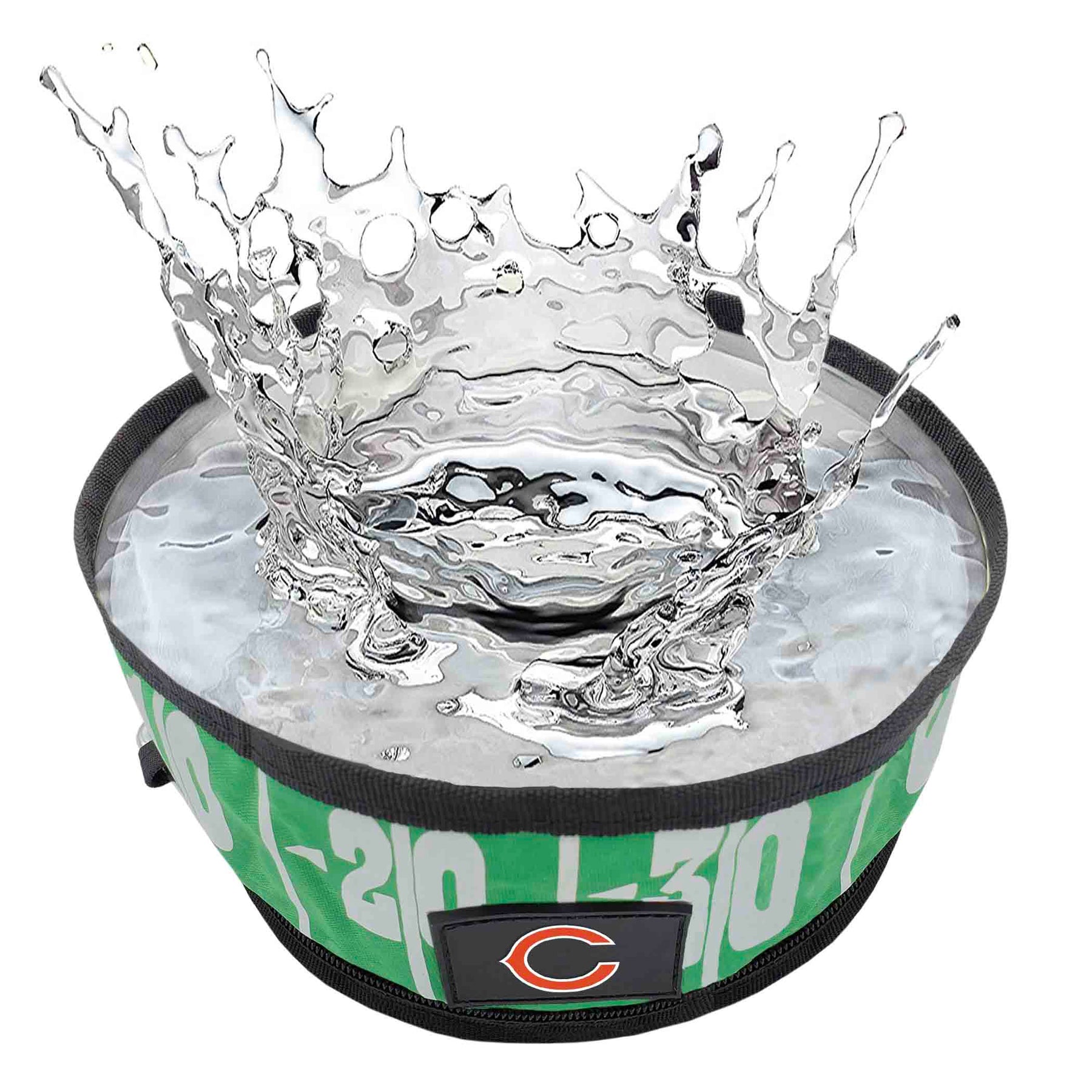Chicago Bears Collapsible Pet Bowl by Pet First - 757 Sports Collectibles