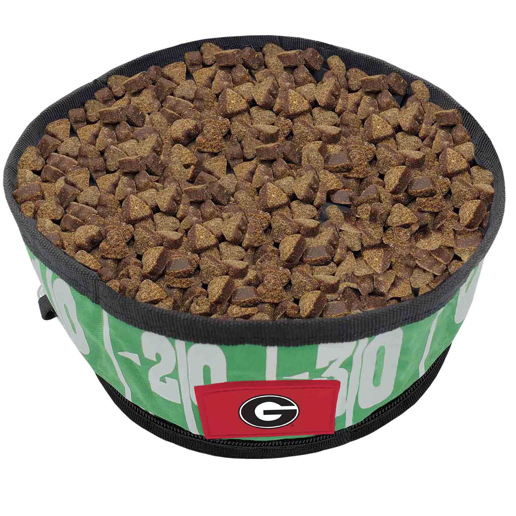 Georgia Collapsible Pet Bowl by Pet First - 757 Sports Collectibles