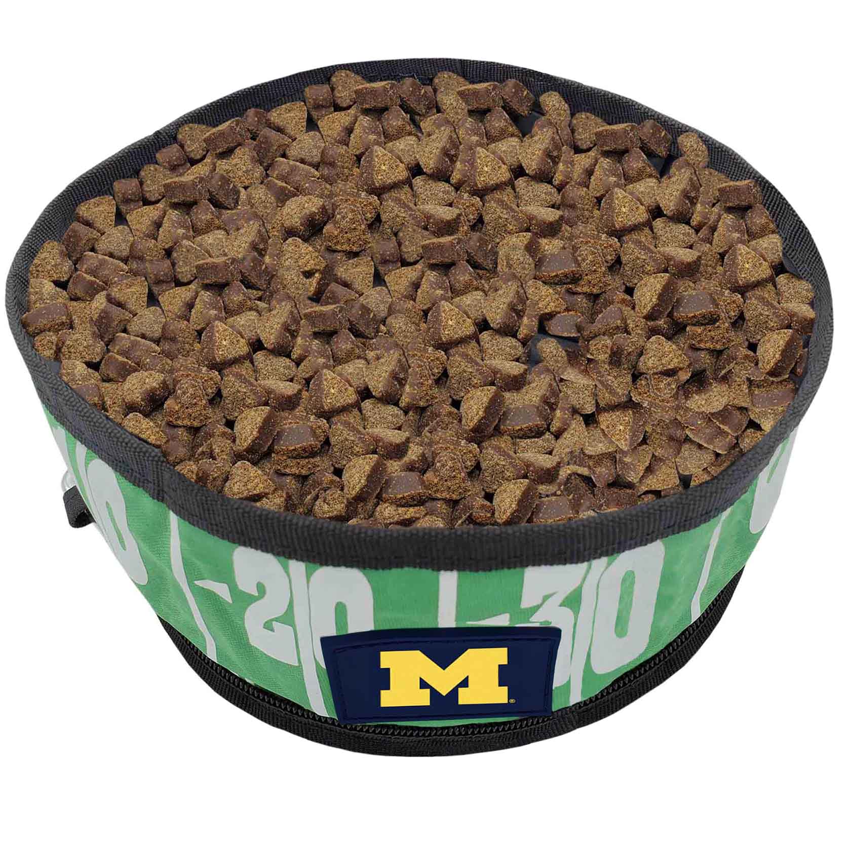 Michigan Collapsible Pet Bowl by Pet First - 757 Sports Collectibles