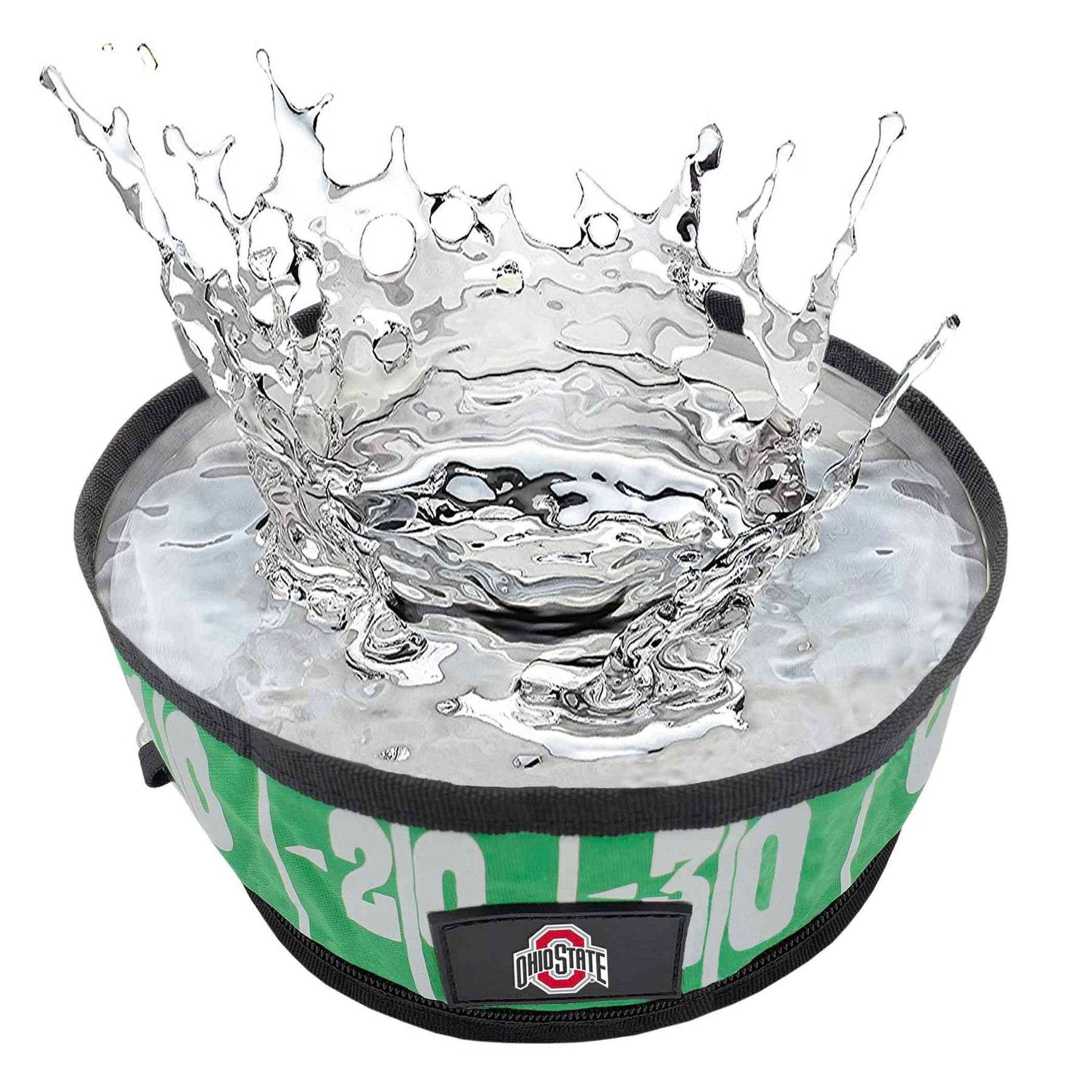 Ohio State Collapsible Pet Bowl by Pet First - 757 Sports Collectibles