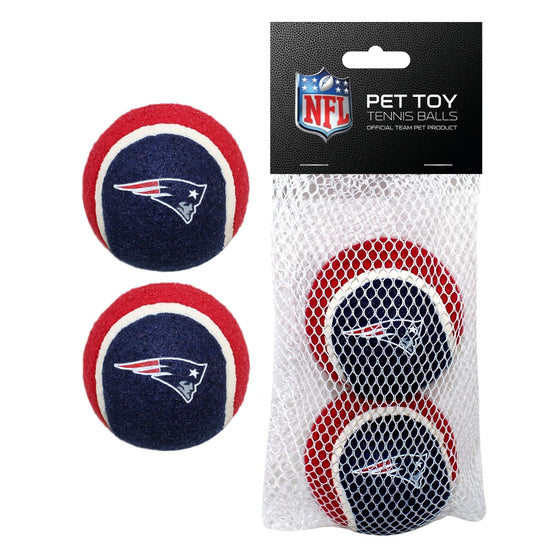 New England Patriots 2 Pc Tennis Ball - by Pets First