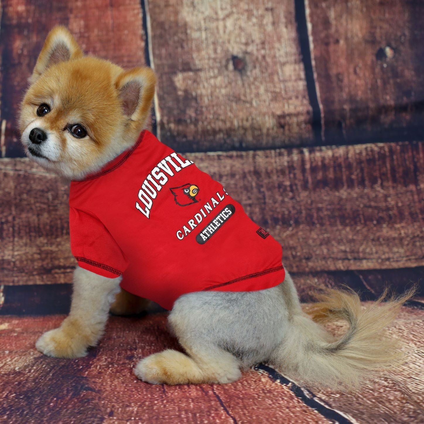 Louisville Dog Tee Shirt - Pets First - 757 Sports Collectibles