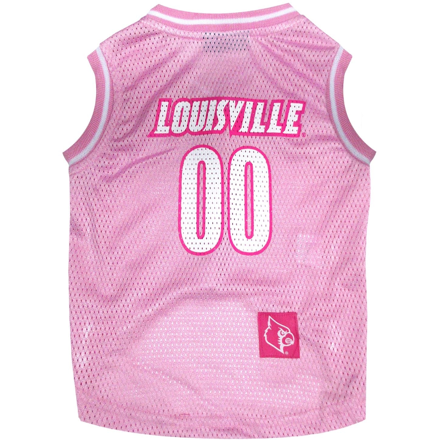 Louisville Pink Basketball Jersey - by Pets First